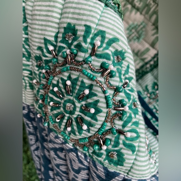 Prana - Bhakti Backpack | Beautiful Patchwork Embroidery & Beaded Details | NWOT - Picture 6 of 15